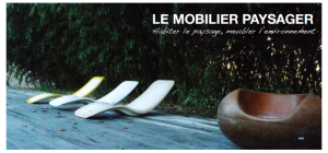 Mobilier paysager