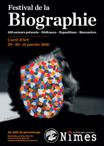 Festival de la biographie AFFICHE