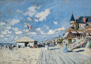 Monet - Sur les planches de Trouville